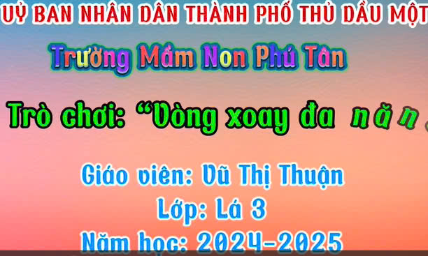 Trò chơi "Vòng xoay đa năng"