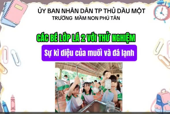 Sự kì diệu của muối và đá lạnh
