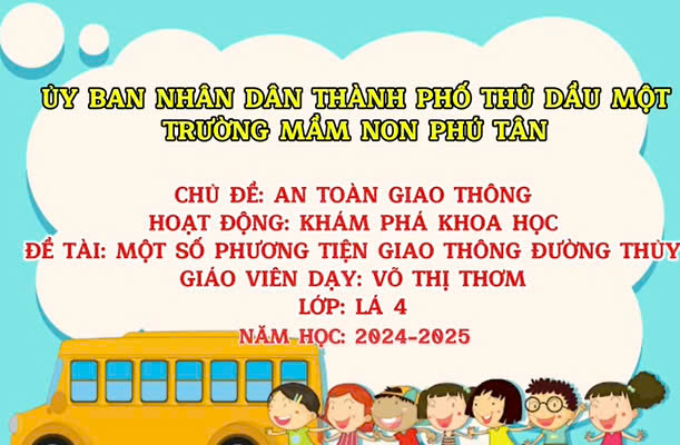 Tìm hiểu một số phương tiện giao thông đường thủy