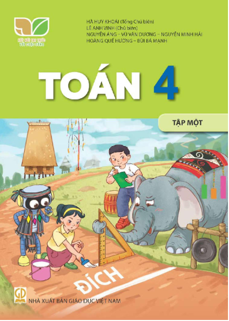 Sách giáo khoa Toán 4 - Kết nối tri thức với cuộc sống Tập 1